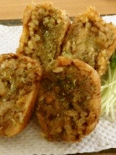 残りカレーで♪チーズ入りライスボール-レシピのメイン写真