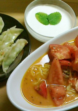 トマトラーメン-レシピのメイン写真