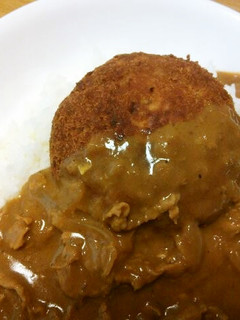 カレーinゼリーフライでカツカレー風-レシピのメイン写真