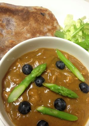 very berry ブルーベリーカレー-レシピのメイン写真