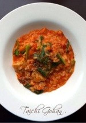 トマトチキンリゾット-レシピのメイン写真