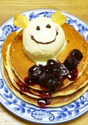 レディーボーデンでホットケーキ-レシピのメイン写真