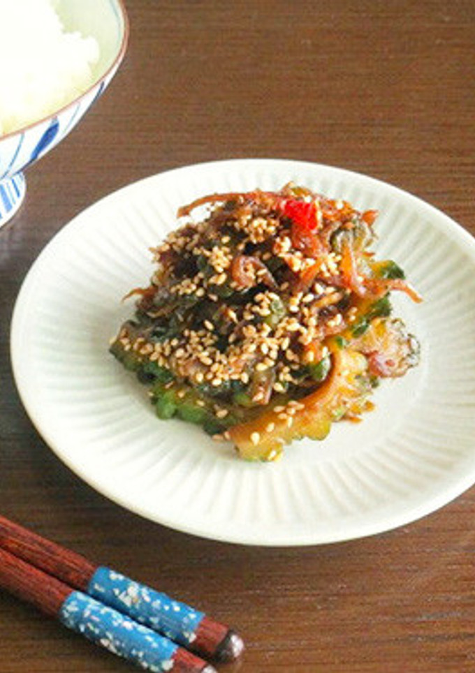 ゴーヤの佃煮風-レシピのメイン写真
