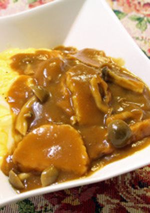天津飯好きのための茸カレー丼-レシピのメイン写真