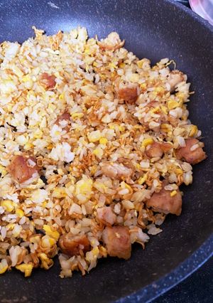 カリカリうまい!チキンラーメンチャーハン-レシピのメイン写真