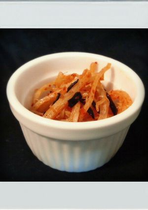 ■簡単おつまみ■ごま塩昆布キムチさきいか-レシピのメイン写真