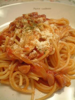 トマトソースを使いまわし♪トマトパスタ-レシピのメイン写真
