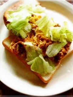 ずぼらな簡単納豆卵チーズトースト-レシピのメイン写真
