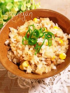バター香る♥コーン豚そぼろご飯♪-レシピのメイン写真