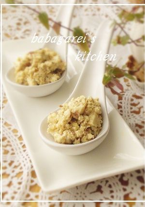 簡単✿アンチョビ風味の炒り豆腐-レシピのメイン写真