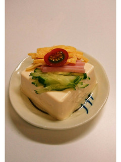 冷やし中華風~冷奴♪-レシピのメイン写真