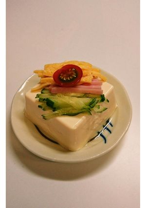 冷やし中華風~冷奴♪-レシピのメイン写真