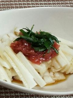 5分で簡単☆長芋の梅肉あえ☆-レシピのメイン写真