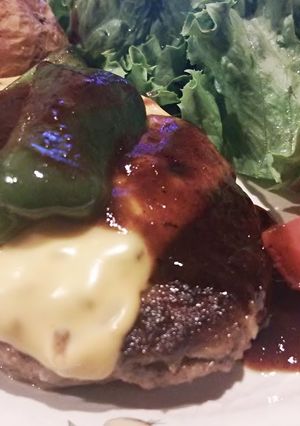 定番ハンバーグ(パン粉の代用をおからで)-レシピのメイン写真