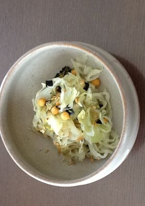 キャベツのお茶漬けのもと和え-レシピのメイン写真
