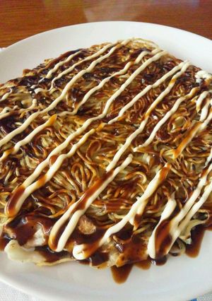 パリパリ焼きそばのお好み焼き-レシピのメイン写真