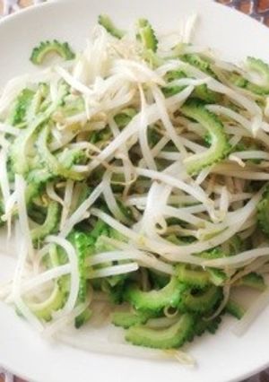 白だしが決め手☆ゴーヤともやしくん-レシピのメイン写真