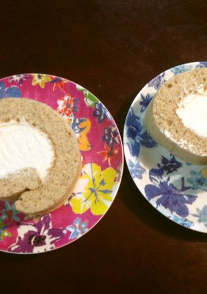 紅茶ロールケーキ-レシピのメイン写真