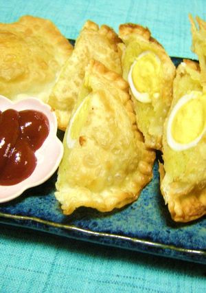 今日のおつまみ㉒❤ウズラ入りサモサ❤-レシピのメイン写真