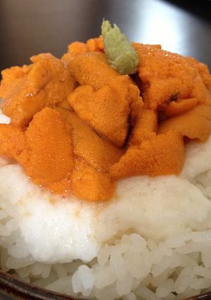 利尻産　馬糞雲丹丼-レシピのメイン写真