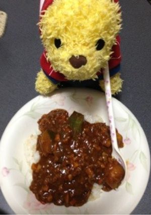 かぼちゃのキーマカレー-レシピのメイン写真