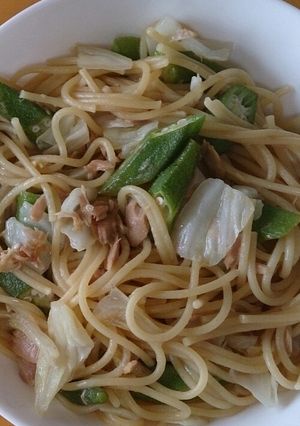 【簡単】ポン酢パスタ-レシピのメイン写真