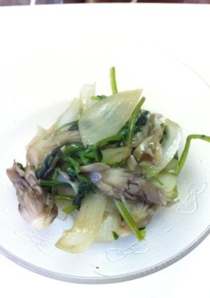 簡単 ほうれん草炒め-レシピのメイン写真