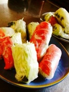 ハムとキャベツの生春巻き-レシピのメイン写真