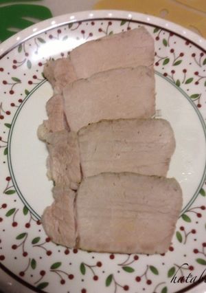 簡単！豚モモ肉の茹で豚-レシピのメイン写真