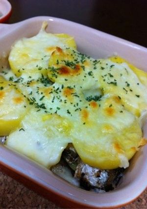 オイルサーディンじゃがチーズ焼き-レシピのメイン写真