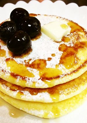 ビルズのリコッタパンケーキを作ってみる-レシピのメイン写真
