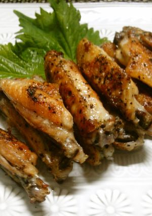 簡単おつまみ！　鶏のスペアリブ焼き-レシピのメイン写真