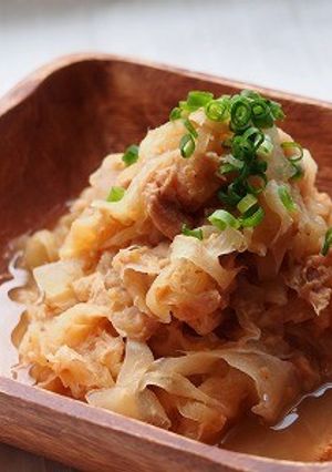 ピーラー大根とツナのとろとろ煮-レシピのメイン写真