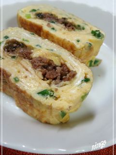 肉入りだし巻き卵~リメイクだよ~-レシピのメイン写真
