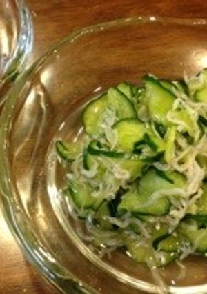 甘酢が人気☆じゃこときゅうりの酢の物♬-レシピのメイン写真