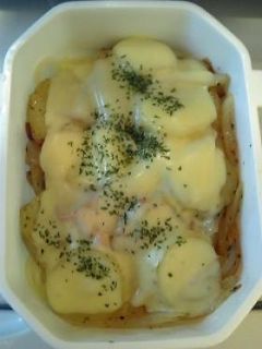 ジャーマンポテトのパスタグラタン-レシピのメイン写真