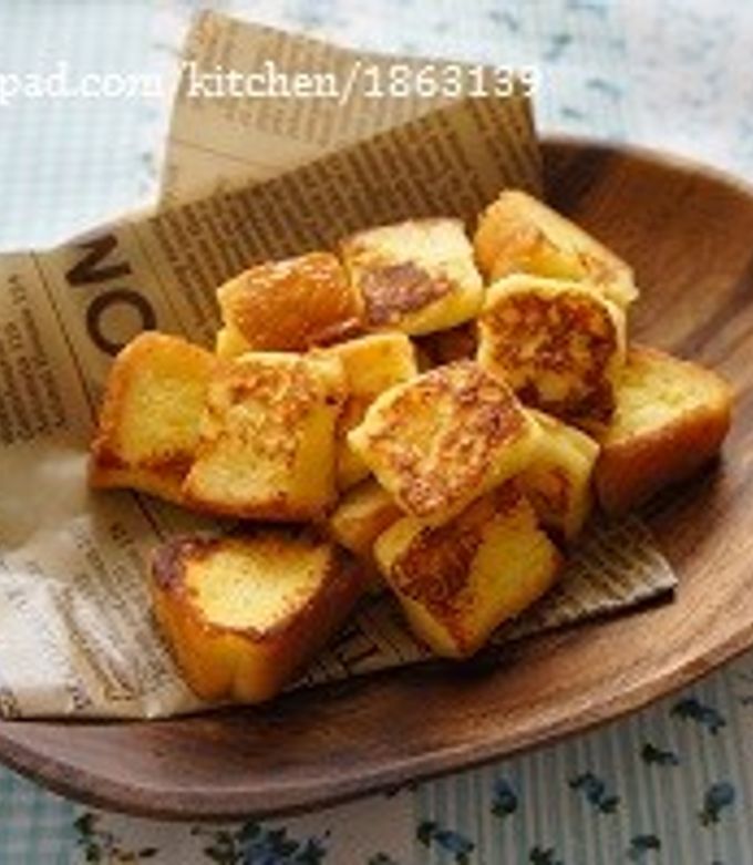 ♡幼児食にも♡コロコロフレンチトースト-レシピのメイン写真