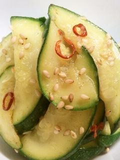 【簡単】ズッキーニのナムル-レシピのメイン写真