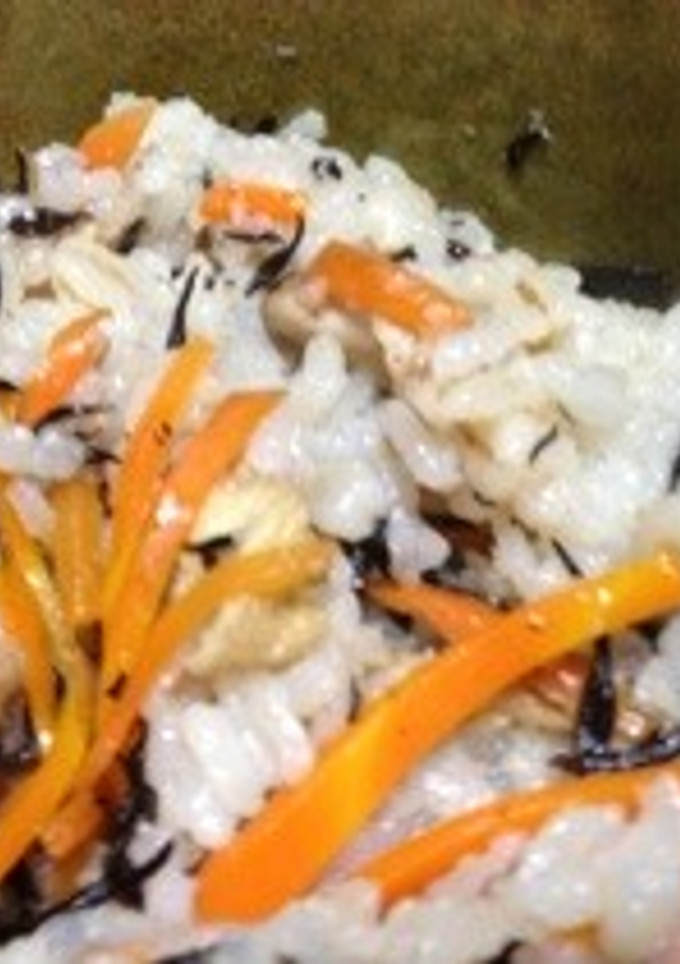 ヒジキの炊き込みご飯-レシピのメイン写真