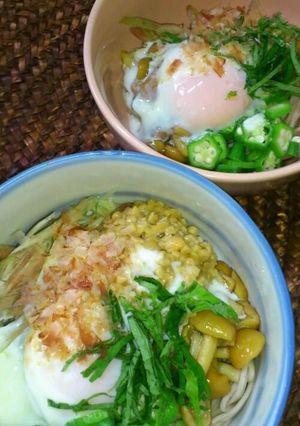 のどごし爽やか♪つるつるぶっかけそば-レシピのメイン写真