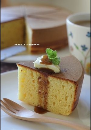 厚さが魅力☆簡単!アーモンドパンケーキ♪-レシピのメイン写真
