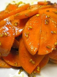 金ごまいりごまで、にんじん金平味-レシピのメイン写真
