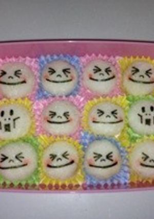 LINEムーンおにぎり キャラ弁-レシピのメイン写真