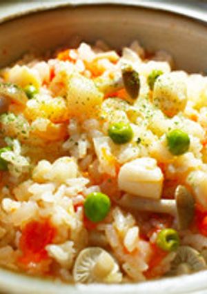 スペインご飯♪シーフードアロス-レシピのメイン写真
