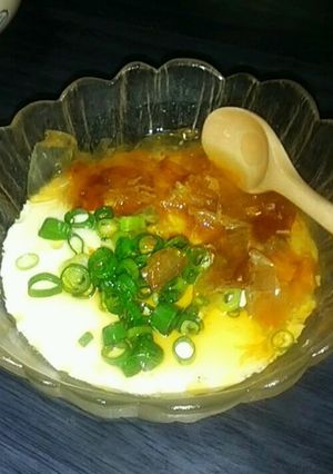 レンジで簡単！手作り柔らか豆腐で冷奴-レシピのメイン写真