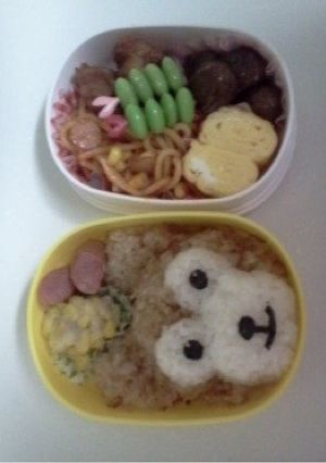 キャラ弁 ダッフィー-レシピのメイン写真