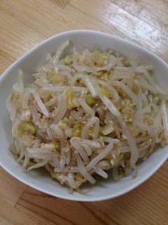 節約おつまみ♪モヤシ&ネギ♪塩ナムル♪-レシピのメイン写真