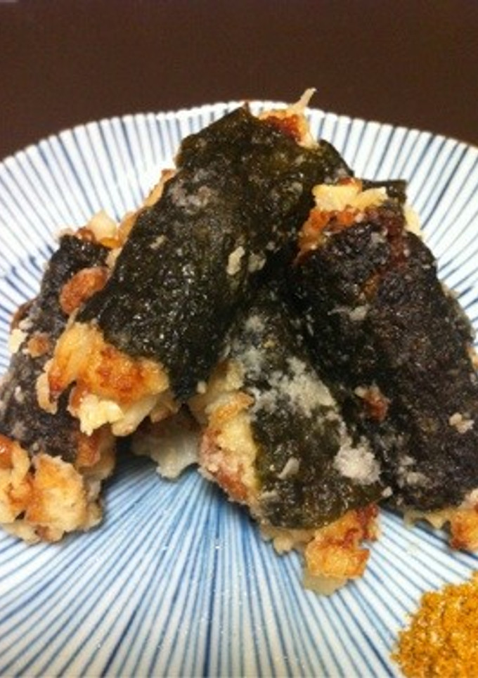 里芋と納豆の磯辺揚げ-レシピのメイン写真