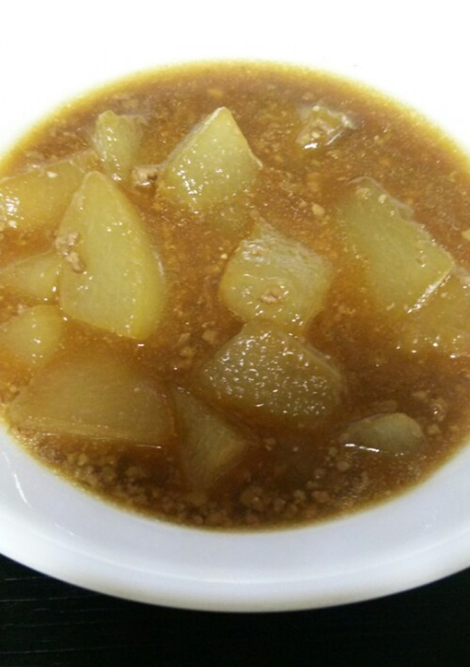 冬瓜とひき肉のとろとろ煮-レシピのメイン写真