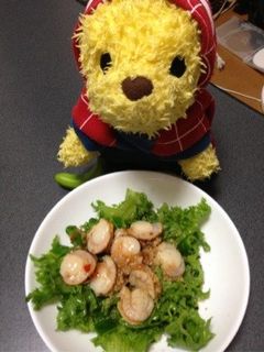 ホタテのサラダ-レシピのメイン写真